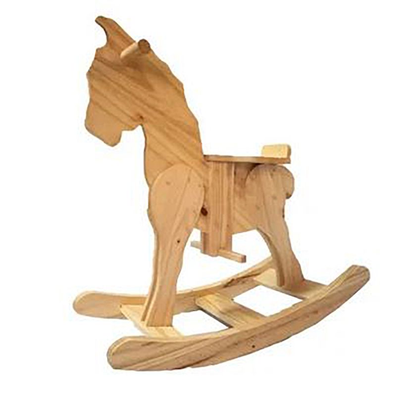 Caballo balancin madera online bebe