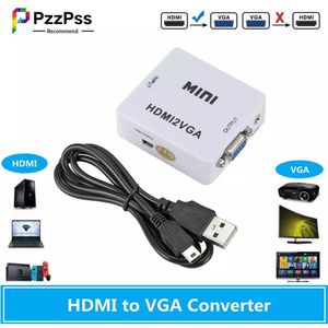 Convertidor Adaptador HDMI a VGA FullHD