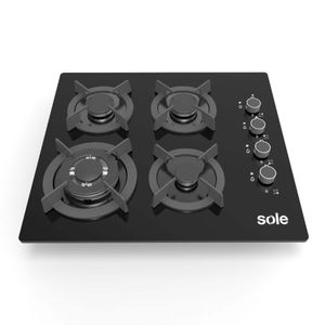 COCINA EMPOTRABLE SOLE 60CM VIDRIO - SOLCO068