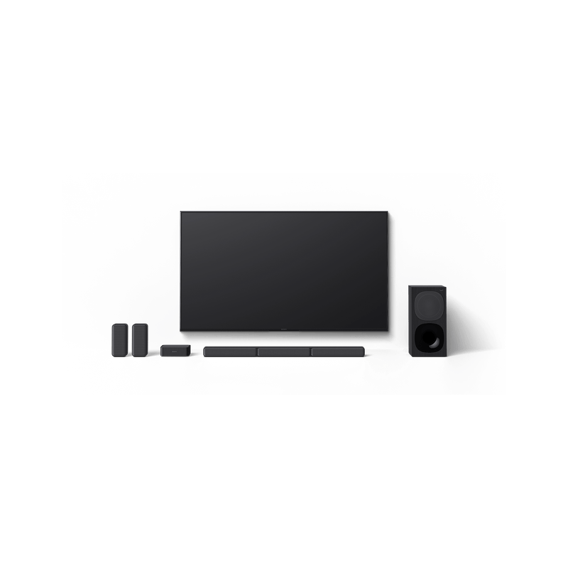  Sony HT-S40R 5.1ch Sistema de barra de sonido de cine en casa,  negro : Electrónica