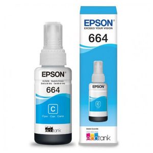 Tinta Epson L200 compatible 664 Cyan  (T664220)