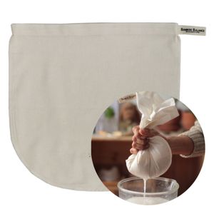 Bolsa de Filtro de Leches Vegetales de Algodón Orgánico