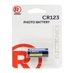 Batería de litio para cámara Radioshack CR123 3v