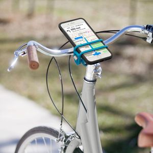 Porta Celular Universal para Bicicleta Handleband Azul