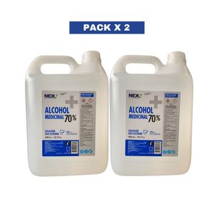 ALCOHOL MEDICINAL 70Â° NEX - X 2 GALONES