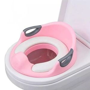 ASIENTO DE INODORO PARA BEBÉ ROSADO