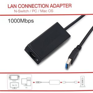 Adaptador Lan Internet para Nintendo Switch, PC, RJ45 USB 3.0 1000Mbps