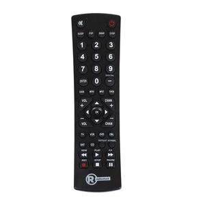 Control remoto universal Radioshack 6 en 1 para televisores, DVD, VCR, cable, SAT, CD