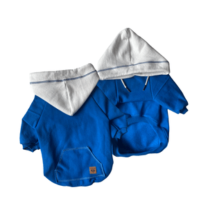 POLERA TWO COLOUR BLUE