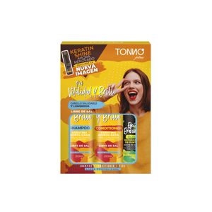 Tonno Plus Pack Influencer Vitalidad y Brillo Shampoo + Condition + Oleo