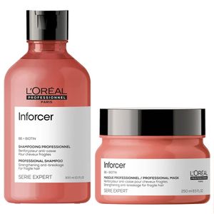 Shampoo Fortalecedor 300ml + Mascarilla 250ml LOreal Inforcer