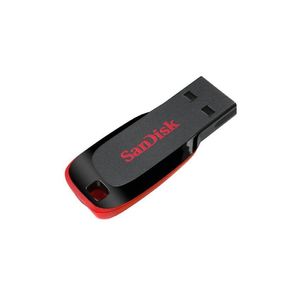 Memoria USB SANDISK-16GB 2.0 Cruzer Blade Z50-NEGRO