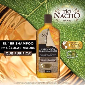 Tío Nacho Shampoo Purificación con Células Madre 415 ml