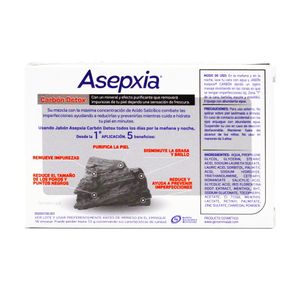 Pack Asepxia Mascarilla Peel Off + Jabon en Barra Carbon