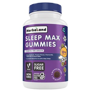 HERBALAND SLEEP MAX GUMMIES - HERBALAND GOMITAS PARA DORMIR PARA ADULTOS
