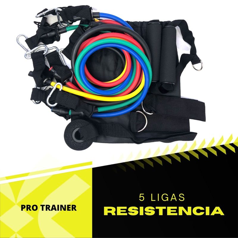 Ligas elásticas de resistencia 5 niveles – Pro Sports Peru