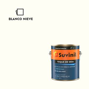 SUVINIL ACRILICO TOQUE DE SEDA BLANCO NIEVE 3.6L
