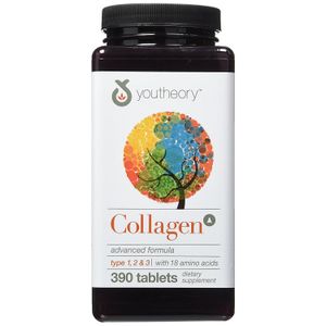 Collagen Youtheory - Colageno Hidrolizado x 390 Tabletas