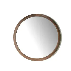 Espejo circular Afrodita Madera