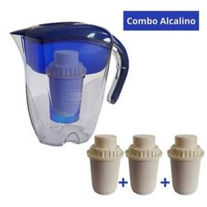 Jarra Alcalina Azul 3.5 litros + 3 Filtros