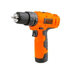 Taladro Percutor 3/8"  12 V, 2 Velocidades, Bat. Ion Litio(1.5 Ah), Bolso Nylon._B&D