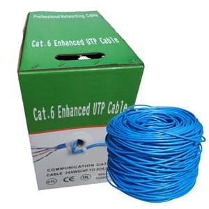 CABLE DE RED UTP CAT 6 RJ45 305 METROS ROLLO ETHERNET LAN