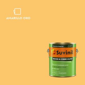 SUVINIL RINDE & CUBRE MUCHO - AMARILLO ORO LATA 3.6L