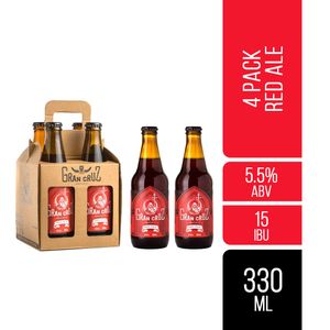 Cerveza Artesanal Red Ale - Four Pack x 330 ml