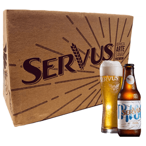 Cerveza Artesanal Servus Trigo x12