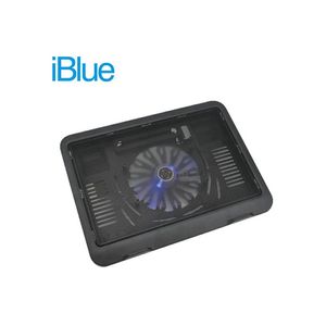 Soporte y/o Base con Cooler para Laptop de hasta 14 iBlue H19-BK Negro