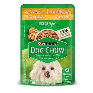 Dog Chow Alimento Húmedo para Perros Adultos Minis y Pequeños con Pollo 100 g