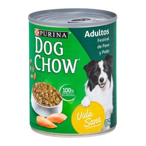 Dog Chow Festival de Pavo y pollo 374 g