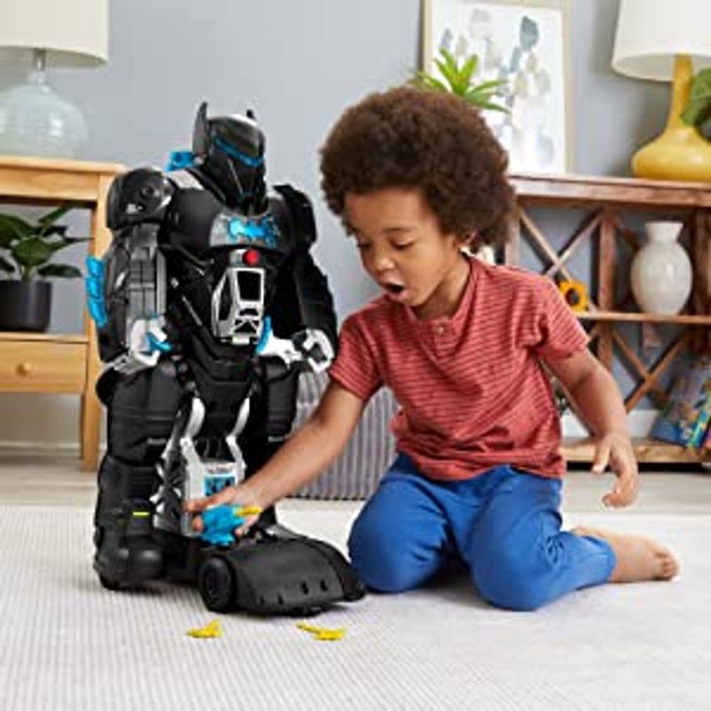 Juguete Robot Batman Transforma Fisher-price Imaginext Original