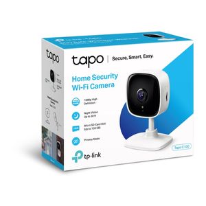 Cámara WiFi Seguridad para Casa TP-Link Tapo C100 - Blanco