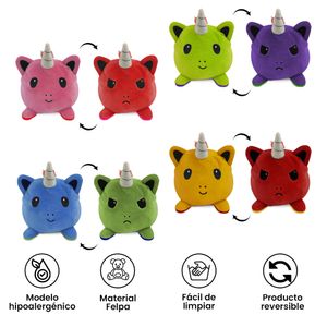 Unicornio de Peluche Reversible - Aleatorio
