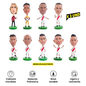 Muñecos de la Selección Peruana - Aleatorio (3 und)