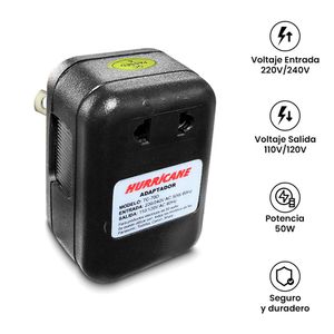 Transformador de Voltaje 220V a 110V