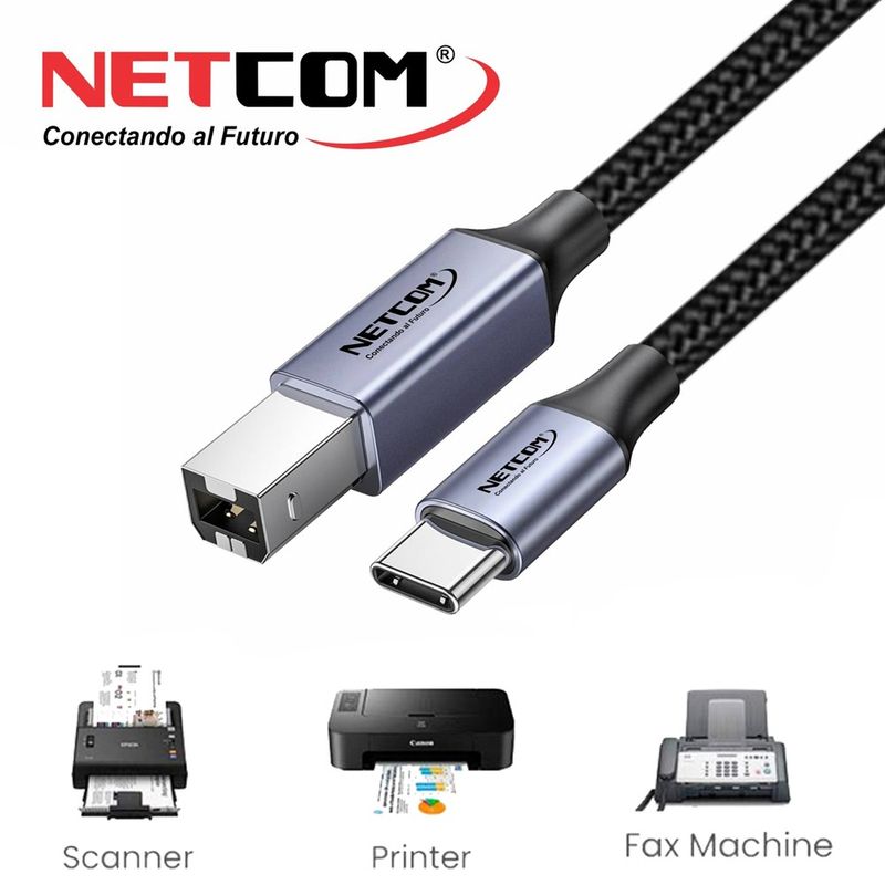 Cable Usb Impresora 1metro Epson Hp Multifuncion Pc / Ugreen