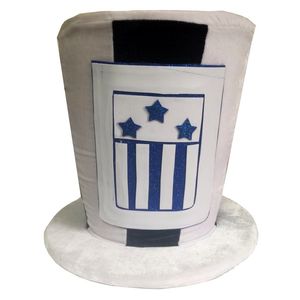 Sombrero de copa Gigante de Alianza Lima Blanco con Azul