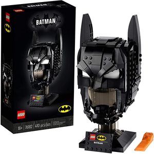 LEGO DC Batman: Batman Cowl 76182 - Kit de construcción coleccionable de modelo de Batman (410 piezas)