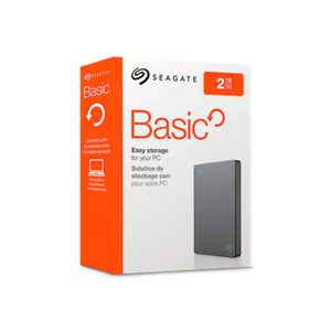 Disco Duro Seagate 2Tb Hdd Basic Easy Storage