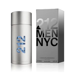 Carolina Herrera 212 NYC Atomizador Eau de Toilette para hombres, 6.75 oz