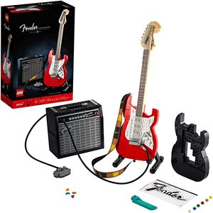 LEGO Ideas Fender Stratocaster 21329 - Kit de construcción para guitarristas y amantes de la música (1.079 piezas)
