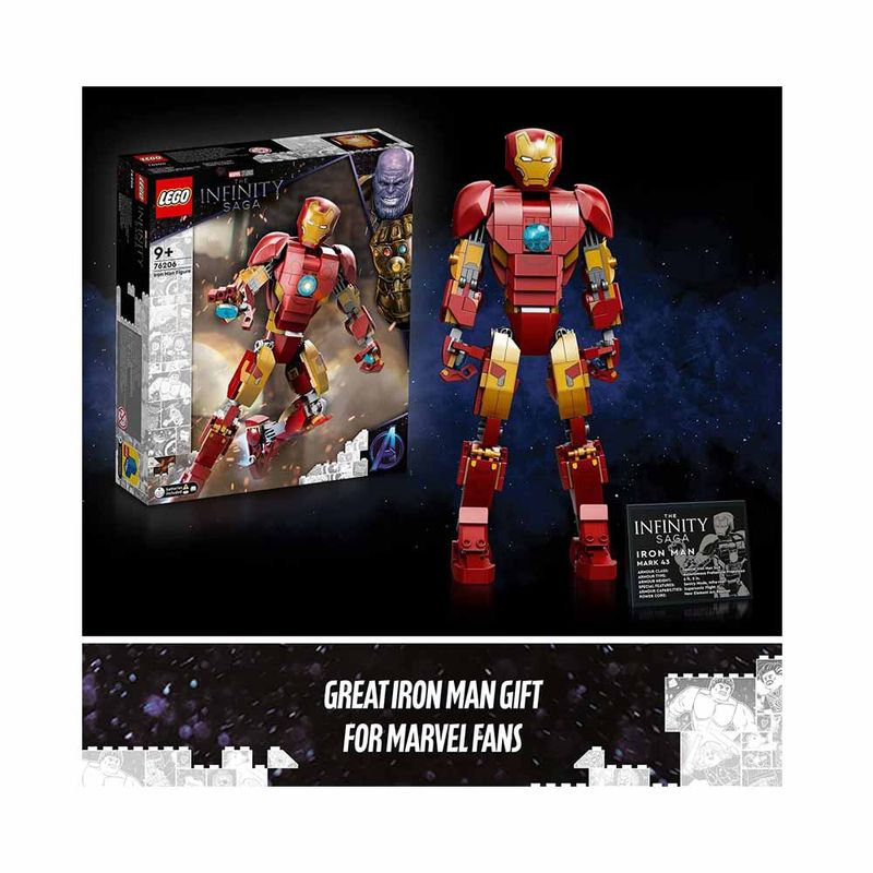 LEGO MARVEL Super Heroes Iron Man Figura 76206 Juego para ni os