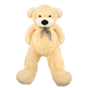Peluche Oso Gigante con Corbata 1.85 cm – Blanco