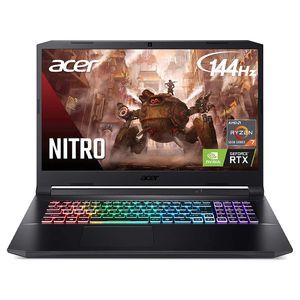Laptop Gamer Acer Nitro 5 AN517-41-R0RZ 17.3" Ryzen 7 5800H RTX 3060 16GB RAM 1TB SSD