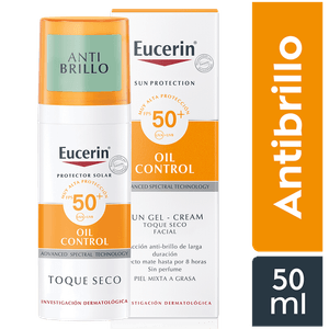 Eucerin Protector Solar Toque Seco Facial FPS50-50ml