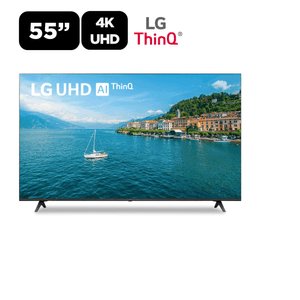 TELEVISOR 55'' LG LED 4K ULTRA HD SMART THINQ AI 55UP7760PSB (2021)