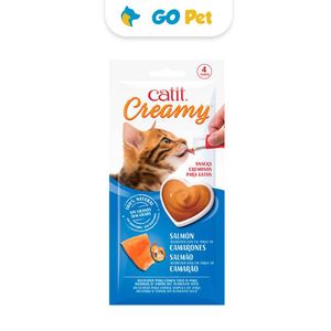 Cat It Creamy Salmón con Camarones 4 x 10gr