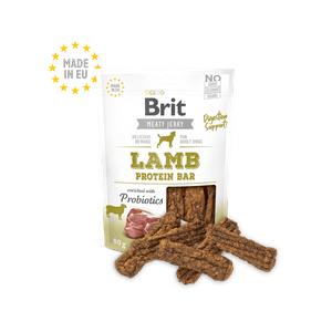 Brit Jerky Lamb Protein Bar x 200 g - Barras Proteicas de Cordero